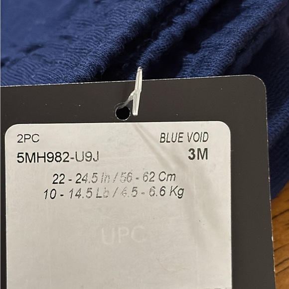 New Nike Infant Set - Bold Orange and Blue— size 3 mos - Picture 8 of 8